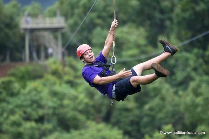 Outfitters Kauai: Nui Kauai Zipline-Hawaii's LONGEST zipline tour - Key Points