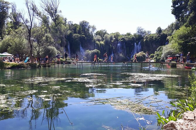 Over the Bridge to the Falls (Mostar) - Return Journey via the New Peljeac Bridge
