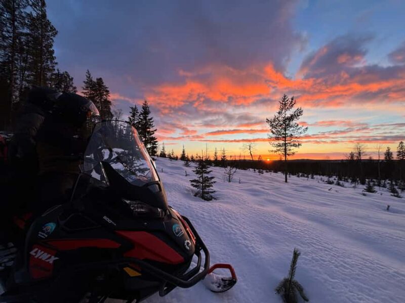 Överkalix - Lapland : 2-Day Snowmobile trip and overnight - Key Points