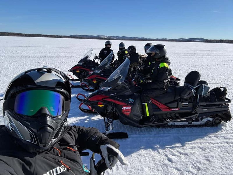 Överkalix - Lapland : Snowmobile Safari with Lunch and fika - Pricing, Cancellation, and Group Size