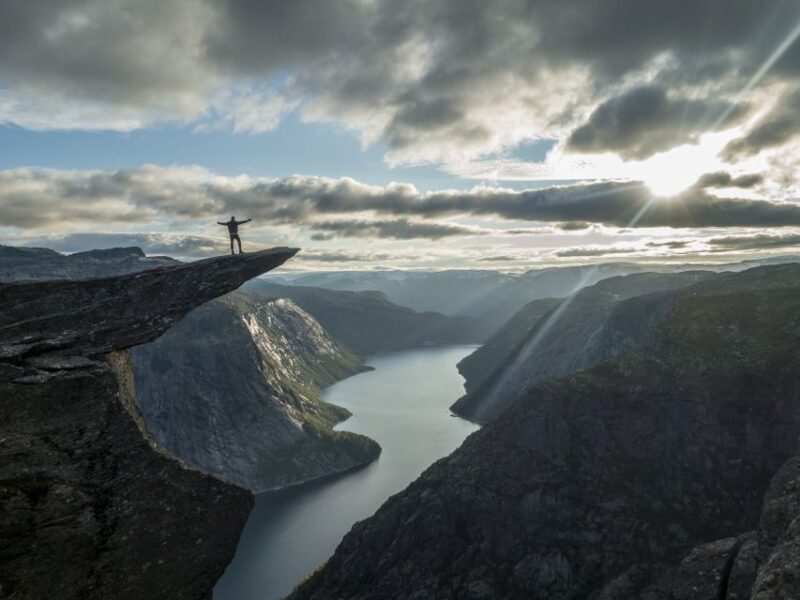 Overnight: Trolltunga Via Ferrata Sky Ladder Glamping - Key Points
