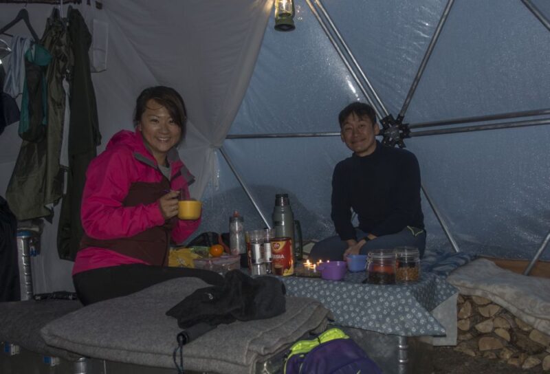 Overnight: Trolltunga Via Ferrata Sky Ladder Glamping - Relaxing at the Arctic Domes with See-Through Ceilings