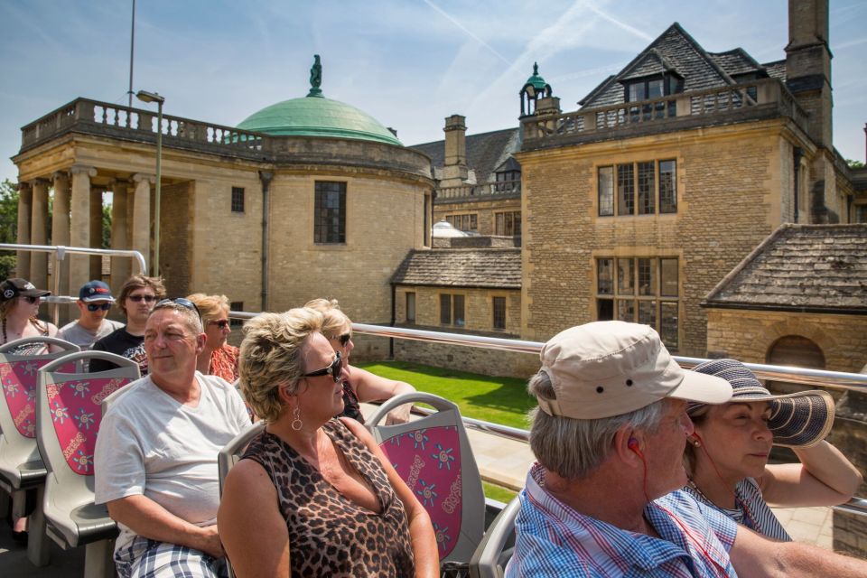 Oxford: City Sightseeing Hop-On Hop-Off Bus Tour - The Guided Walking Tour and Additional Activities