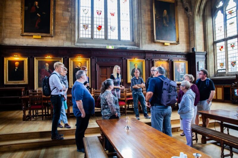 Oxford: University Walking Tour with Christ Church Visit - Starting Point and Meeting Details in Oxford City Center