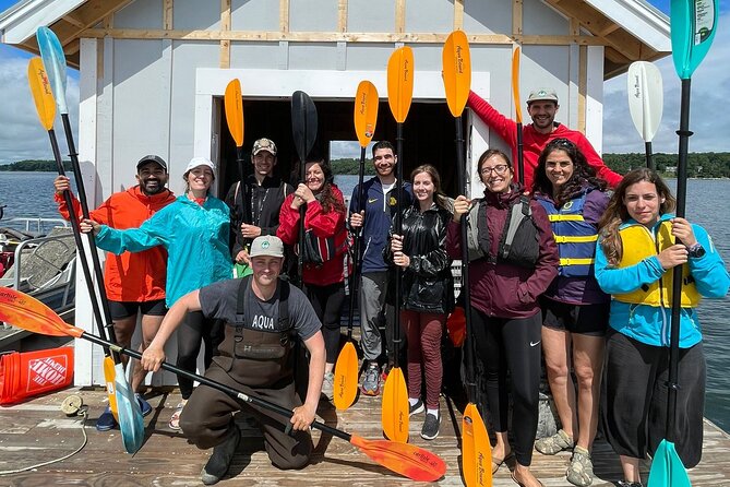 Oyster Tasting and Kayak Tour - Returning Paddle and Shoreline Commentary