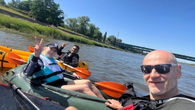 Packrafting kayaking guided tour Vistula river Warsaw Poland - Key Points