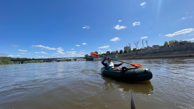 Packrafting kayaking guided tour Vistula river Warsaw Poland - What to Bring and What to Expect on the Day