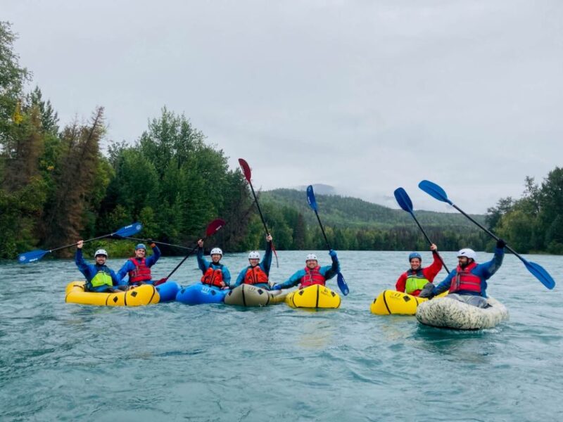 Packrafting Kenai River - Cooper Landing Departure - What to Expect from the Packrafting Instruction