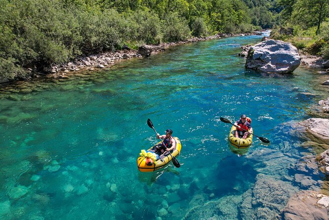 Packrafting Tara River - Visiting the Djurdjevica Tara Bridge and Monastery