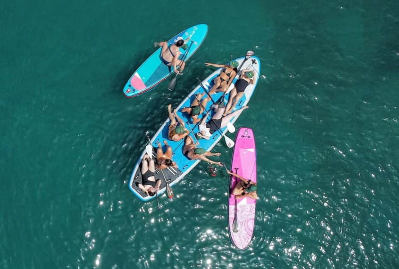 Paddle Board TEAM Experience in Gran Canaria, BIG SUP. - Key Points