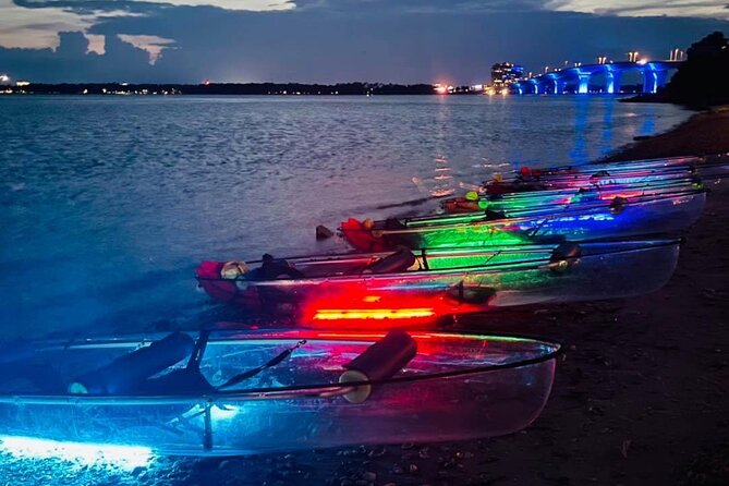 Paddle n Glow, night adventure in the bay of PCB, FL - Discover the Unique Night Adventure of Paddle n Glow in Panama City Beach