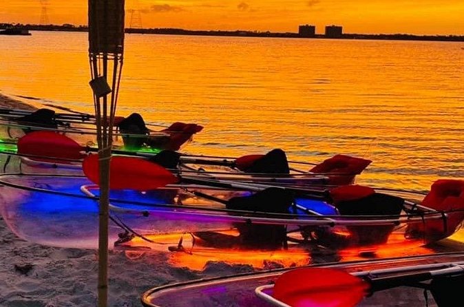 Paddle n Glow, night adventure in the bay of PCB, FL - What Guests Can Expect During the Tour