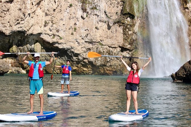 Paddle Surf Route Cliffs Nerja and Cascada de Maro + Snorkel - Snorkeling in the Maro Natural Area