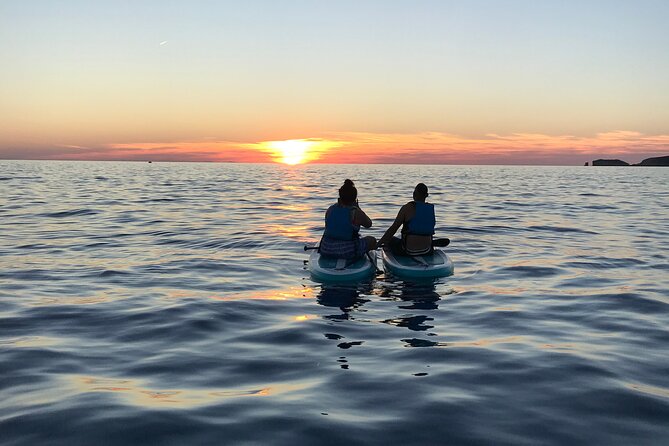 Paddle Surf with Sunset in Ibiza - Starting Point: Cala Codolar at Sunset Time