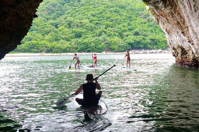 Paddleboard adventure to the arches of Mismaloya - The Unique Rock Formations and Bird Habitat