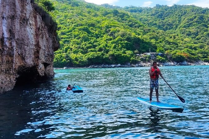 Paddleboard adventure to the arches of Mismaloya - Wildlife Sightings: Whales and Turtles