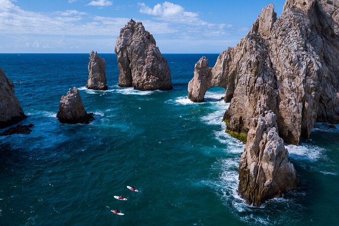 Paddleboard Expedition to the Arch of Cabo San Lucas, Lovers Beach & Snorkel - Paddleboarding to the Arch of Cabo San Lucas