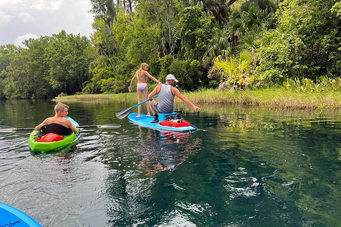Paddleboard Rental  Three Sisters Springs & Manatee Refuge - Flexibility with Cancellation and Weather Conditions