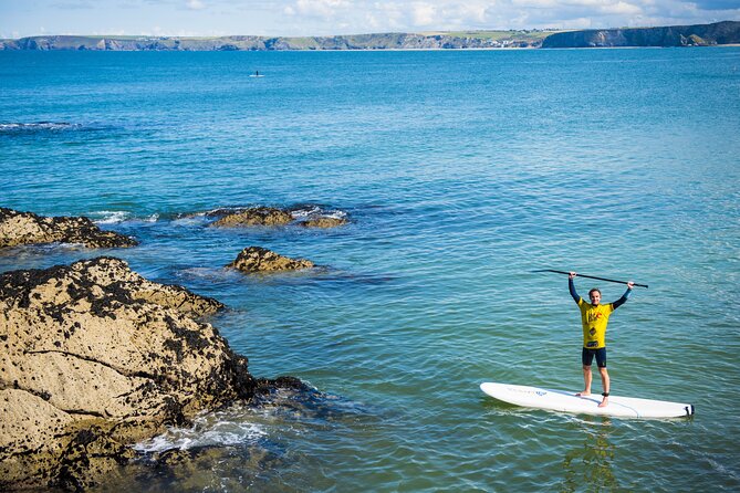 Paddleboarding Around Newquay's Coastline - The Coastal Stops and Landmarks Visited