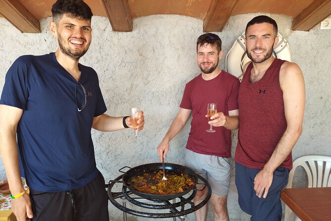 Paella Class, Winery and Bike Ride with Hotel Pickup from Sitges - Hands-On Paella Cooking Class