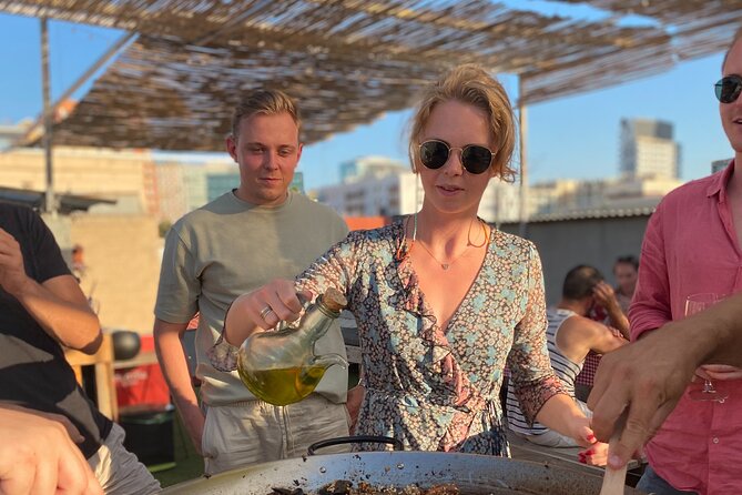 Paella Master Class in a Charming Rooftop Kitchen - Enjoying Paella On the Rooftop Terrace