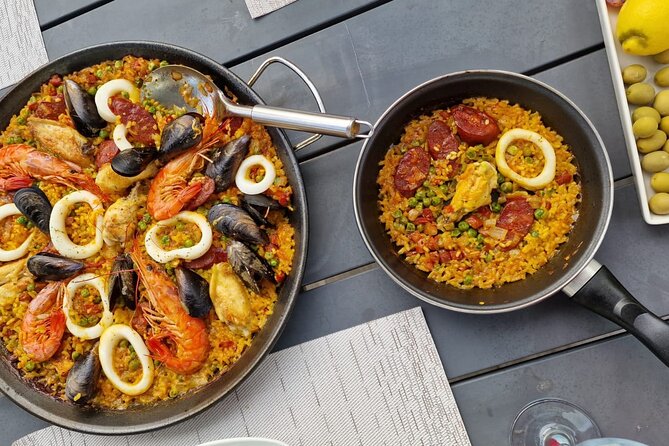 Paella Private Cooking Class in Sitges - Photos, Recipes, and a Special Gift