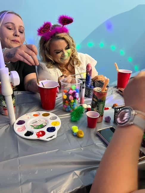 Paint a Private Clay Mould in Belfast perfect for HenParties - What the Activity Involves: Painting and Decorating Clay Moulds
