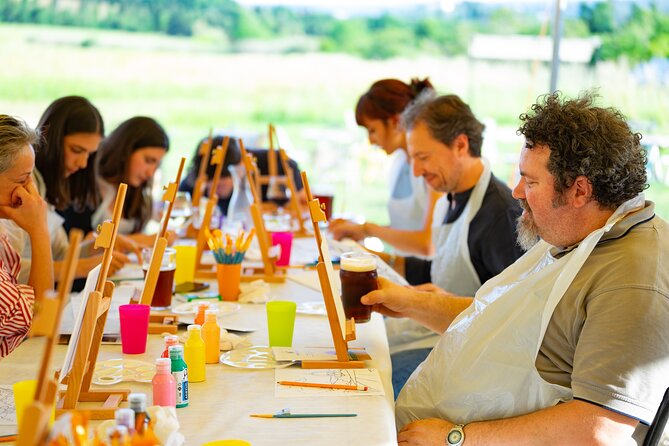 Paint And Drink Florentine Hills Art at La Birr'aia in Marignolle - Meeting Point and Accessibility