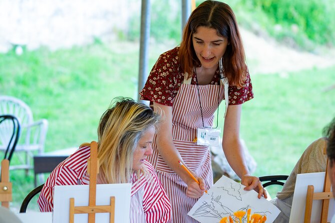 Paint And Drink Florentine Hills Art at La Birr'aia in Marignolle - Booking and Cancellation Flexibility