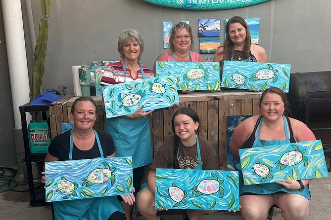 Paint and Sip Experience with Margaritas in Cozumel - Enjoy Two Premium Margaritas with Your Art Session