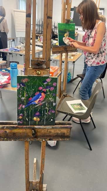 Paint and Sip in kent - Key Points
