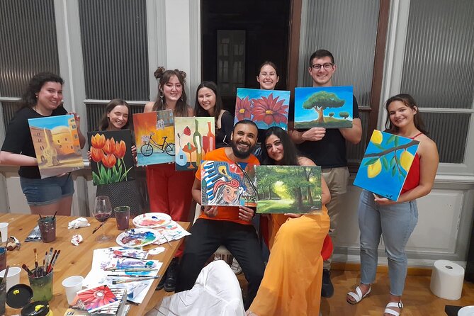 Paint n' Sip Rome - The Art Themes and Personalization Options