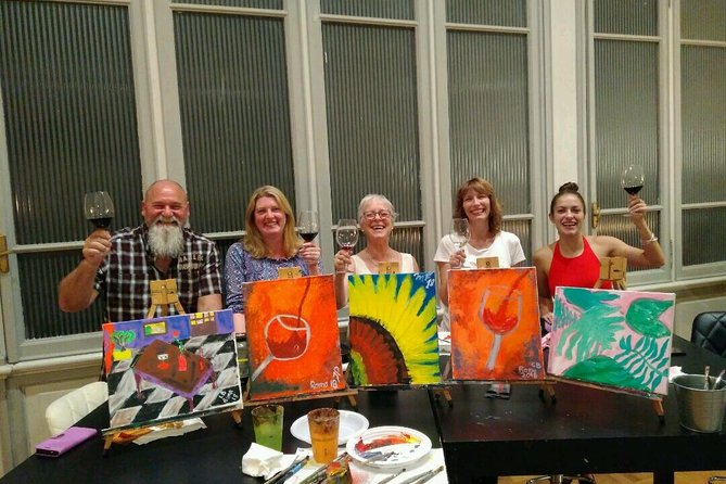 Paint & Sip in a 17th-Century Palazzo with Wine & Pizza - Meeting Point and Convenient Location in Rome