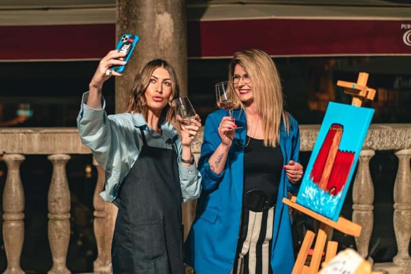 Paint & Sip: Unleash Your Creativity, One Glass at a Time! - Discover the Fun of Painting & Sipping in Trogir