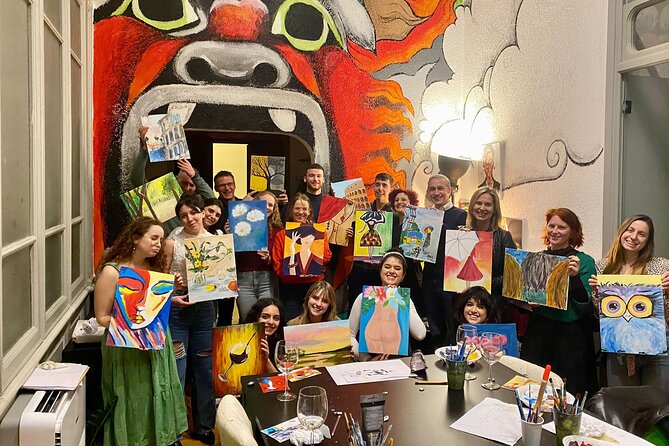Paint & Wine Experience in Piazza Navona - The Artwork You Can Expect to Create