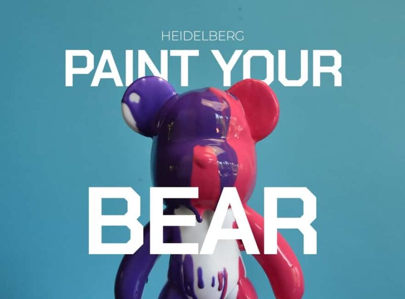 Paint Your Bear at Frauenbad Heidelberg - All-Inclusive Materials and Drinks