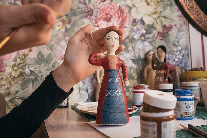 Paint Your Own Traditional Doll - Decorating Accessories During the Drying Time