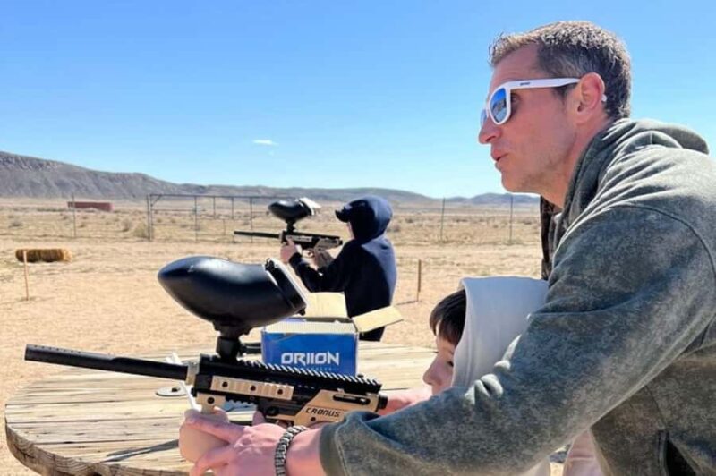 Paintball Target Shooting experience near Joshua Tree Park - Key Points