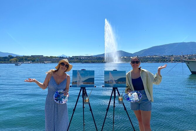 Painting Master Class by the Geneva Lake - Starting Point at Genève Pâquis for a Scenic Art Session