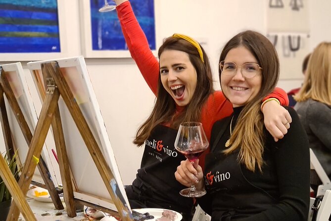 Painting party at Art Bottega - Paint & Wine Studio in Rijeka - Exploring Art Bottega’s Painting & Wine Experience in Rijeka