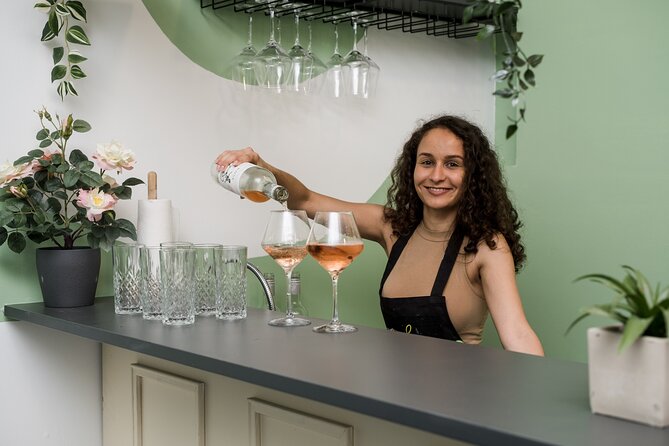 Painting party at Art Bottega - Paint & Wine Studio in Split - What the Painting Party Looks Like in Practice