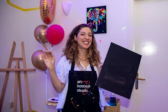Painting party at Art Bottega - Paint & Wine Studio in Zadar - The Painting Experience: Step-by-Step Guidance & Creative Freedom