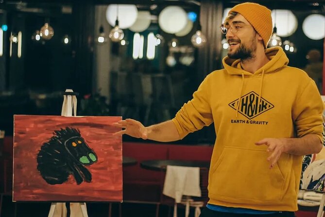 Painting uncorked art and enjoying wine in Frankfurt am Main - The Group Size and Atmosphere