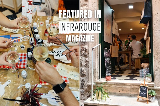 Paint,Sip&Savor Local Flavor:Discover Dubrovnik Like Never Before - Discover Dubrovniks Creative Side with a Paint and Sip Workshop