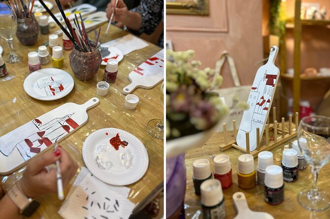 Paint,Sip&Savor Local Flavor:Discover Dubrovnik Like Never Before - The Experience and Atmosphere in the Studio