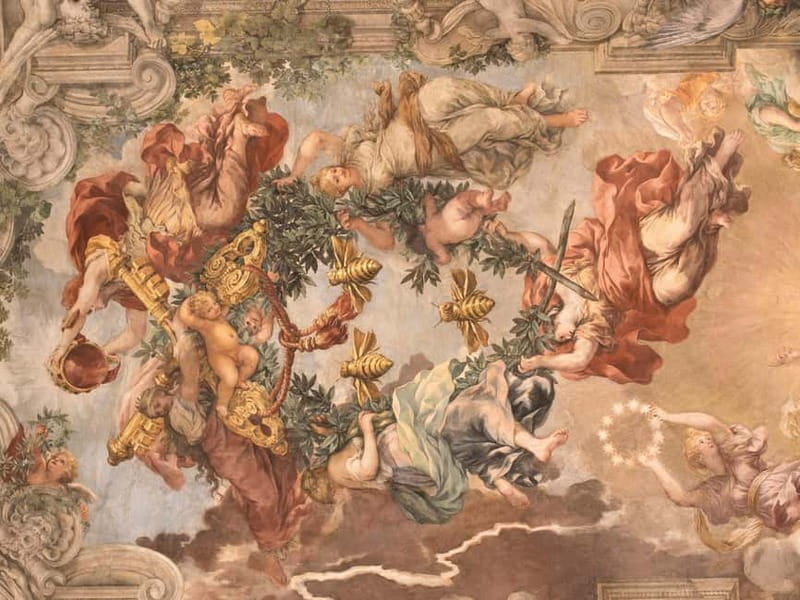 Palazzo Barberini (Caravaggio Exhibition Is Not Included) - The Central Hall and Pietro da Cortona’s Masterpiece