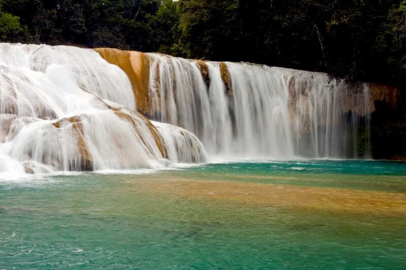 Palenque: Agua Azul, Misol-Ha and Palenque Ruins Day Tour - Marvel at the Blue Waters of Agua Azul Cascades