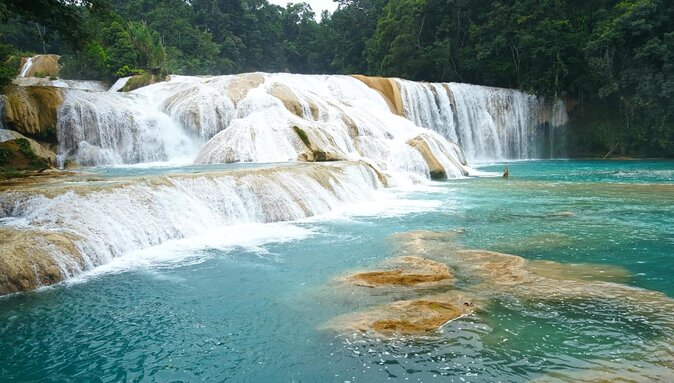 Palenque Archaelogical Site, Agua Azul and Misolha Waterfalls Combo Tour - Explore the Historic and Natural Wonders of Chiapas in One Day