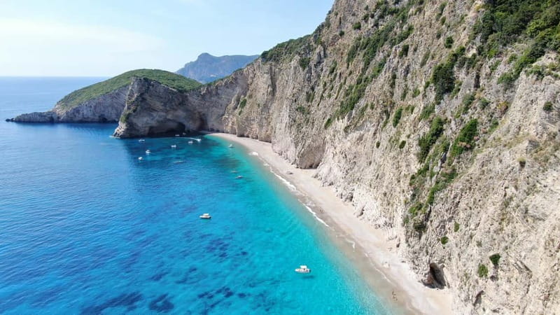 Paleokastritsa: Paradise, Yali Beach & Blue Caves Boat Tour - Explore Corfu’s Sea Caves and Secluded Beaches by Speedboat