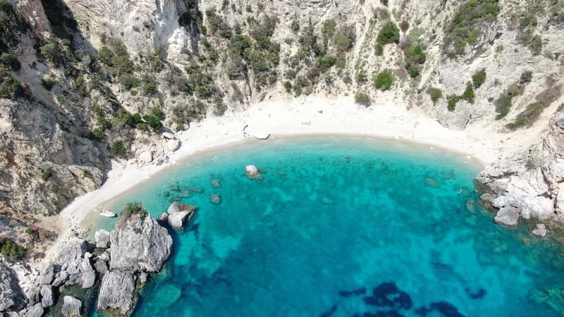 Paleokastritsa: Paradise, Yali Beach & Blue Caves Boat Tour - Relaxing at Paradise Beach (Chomi)